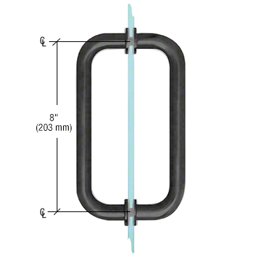 matte black handle